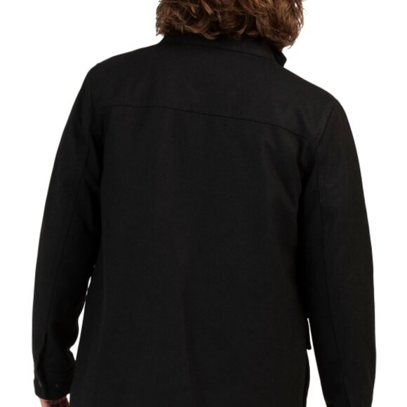 NEW GUESS Wool Blend Water Repellant Jacket Sangria for men 462tn - Picture 6 of 8